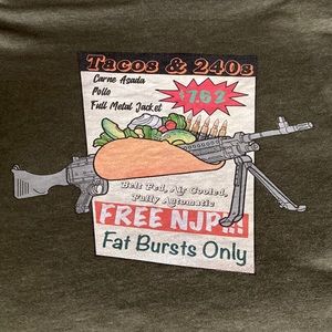 2XL Sweatshirt Tacos & 240s